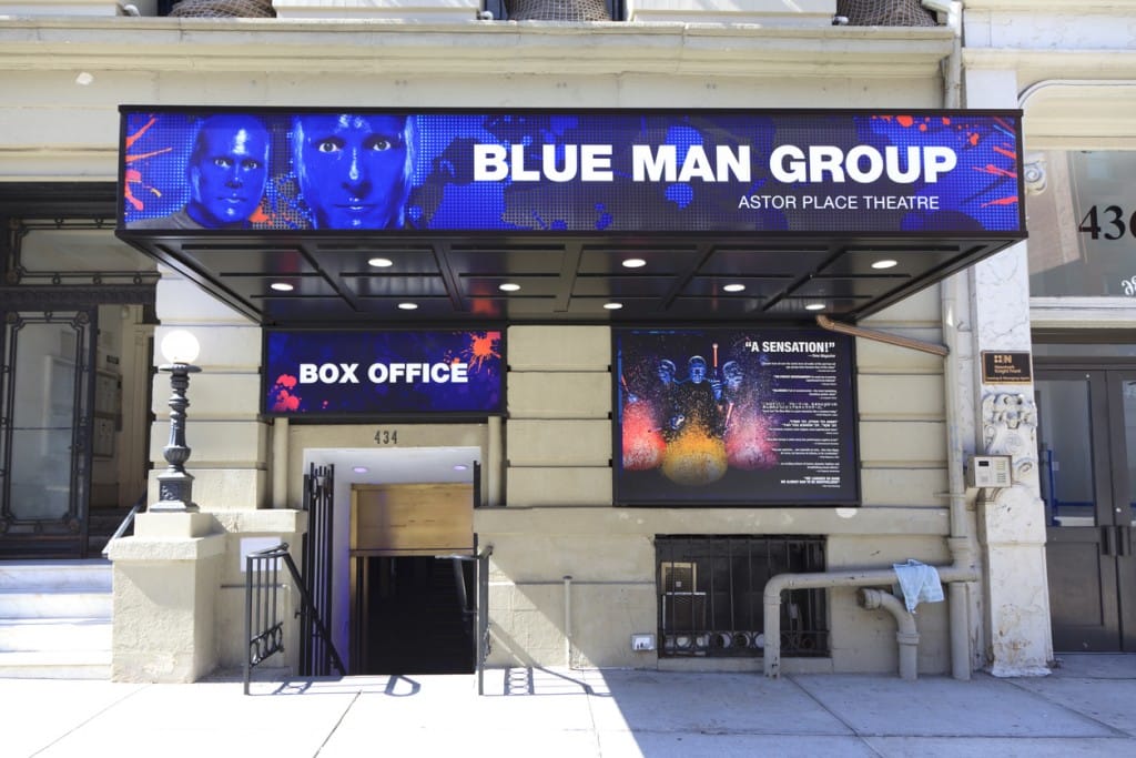 Blue Man Group Show | The Early Airway