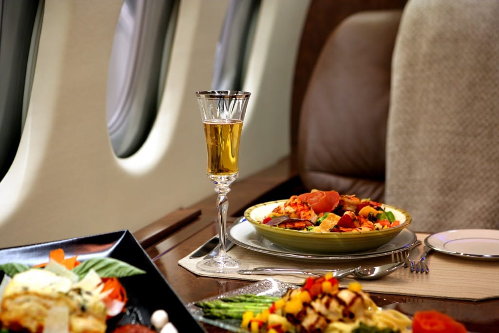 Dining Luxury Jet | The Early Airway