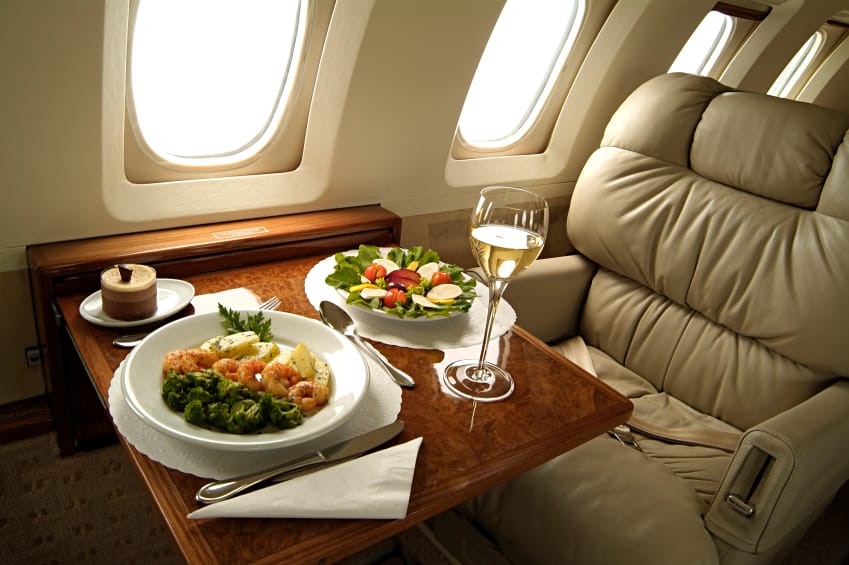 Catering on Charter Planes | The Early Airway 