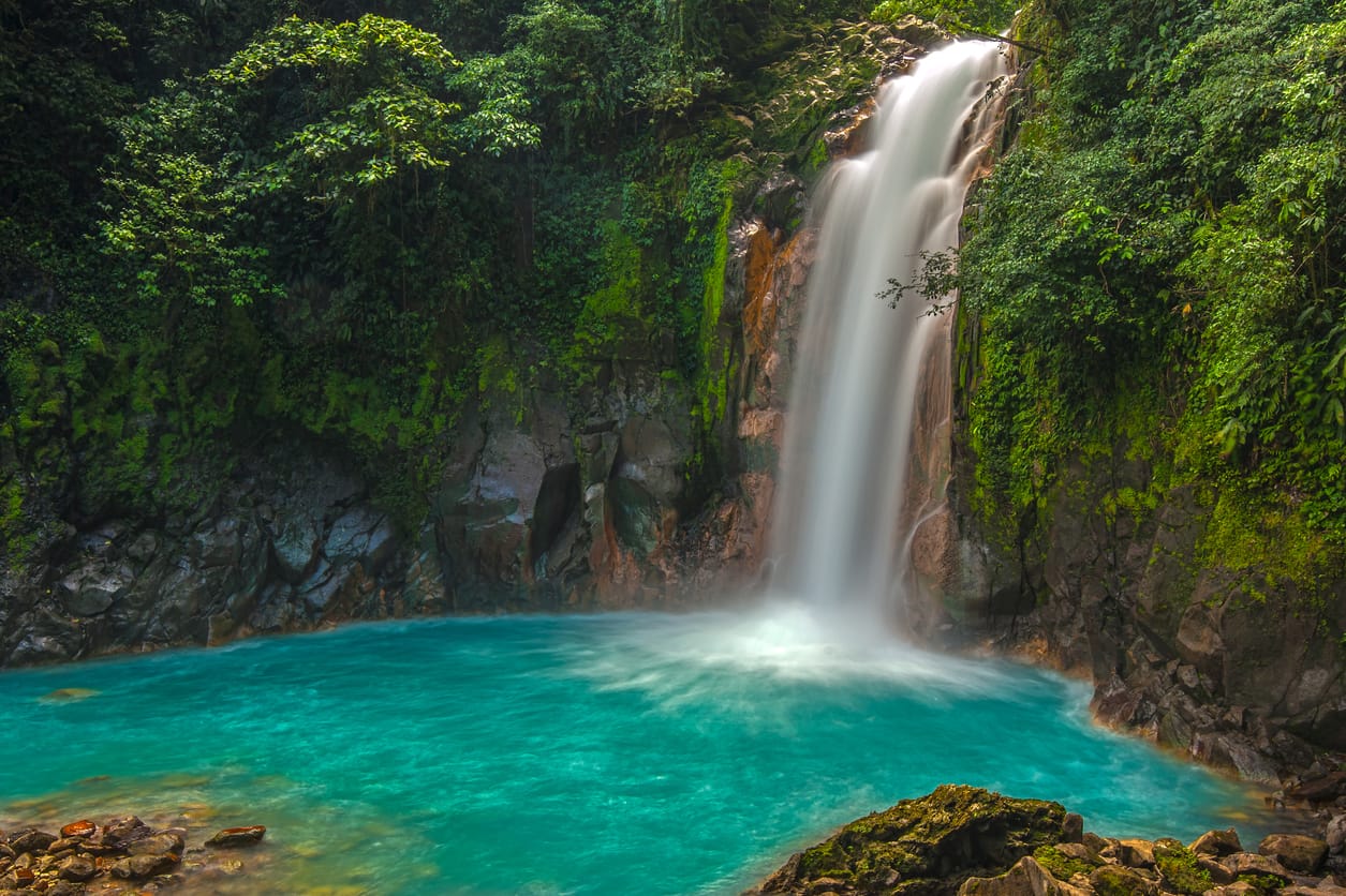 Beautiful Rio Celeste Waterfall in Costa Rica - The Early Air Way