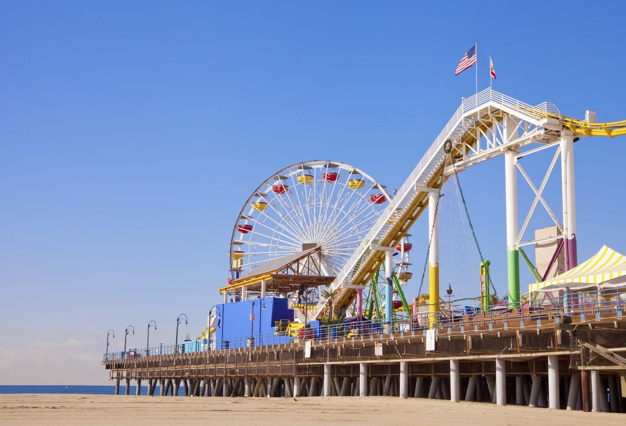 Santa Monica Pier - The Early Air Way