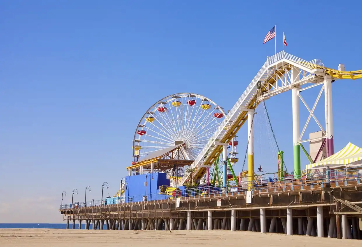 Santa Monica Pier - The Early Air Way