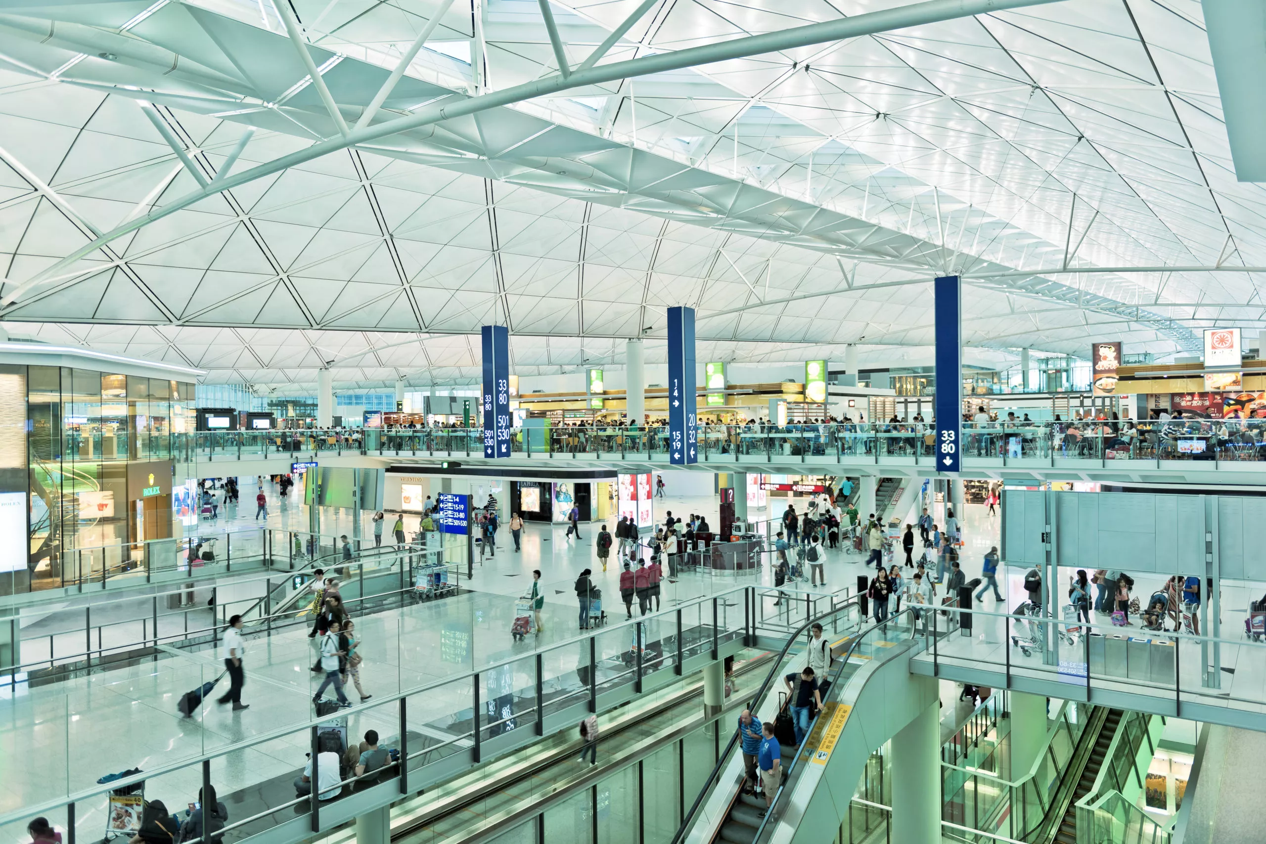 biggest airports in the world top 20